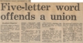 19830923 ALEXANDRA PALACE JOB OFFER SMART OFFENDS DOUGLAS SMITH MP ES